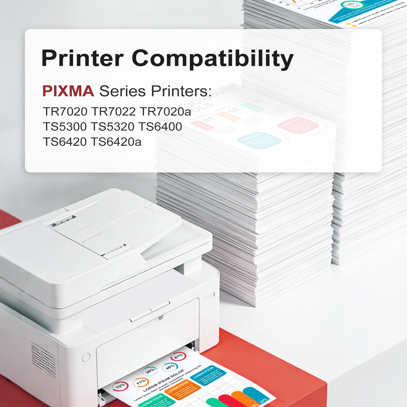 FLYFAR CL-261XL color ink cartridge close-up for vibrant prints.