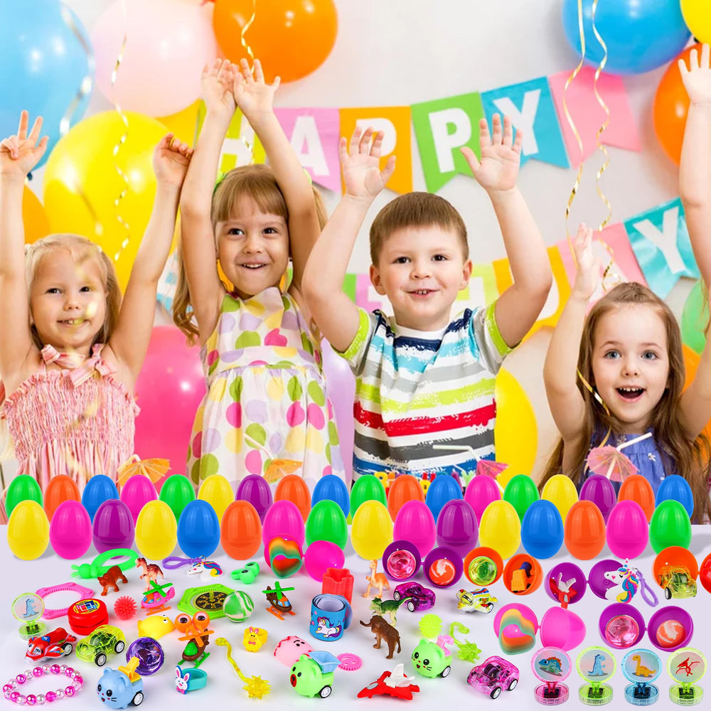 FLYSNK eggs contain mochi squishies for tactile sensory play.