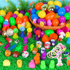 FLYSNK Durable PVC Easter eggs with safe, rounded edges