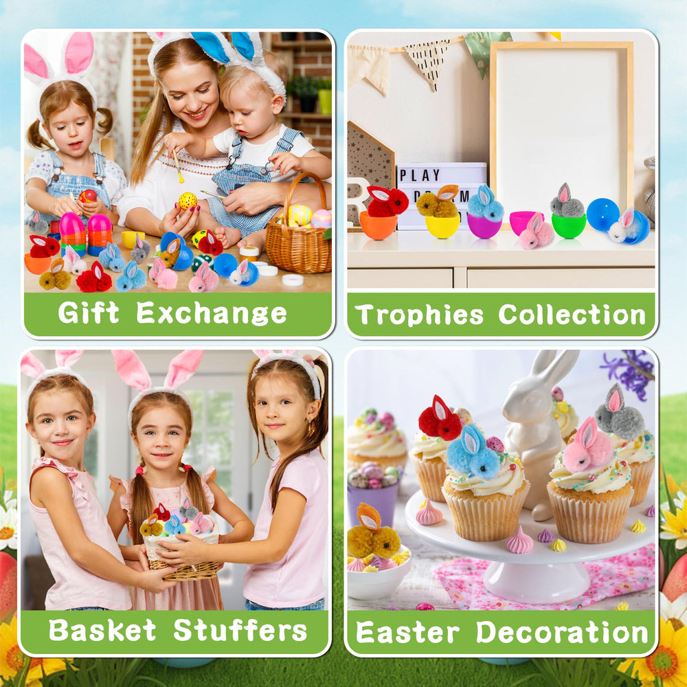 FLYSNK Easter party favors and classroom rewards with fillable eggs