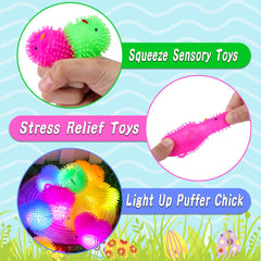 FLYSNK glow-in-the-dark Easter eggs glow vividly after shaking
