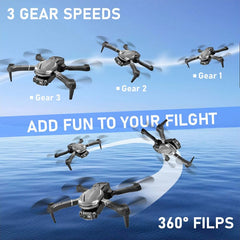 Easy takeoff and landing with one button and stable altitude.