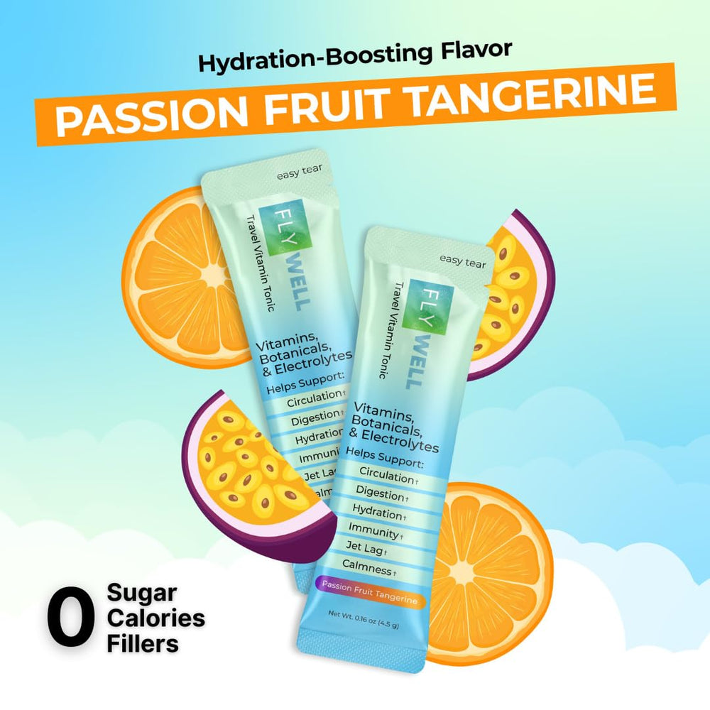 FlyWell electrolyte balance supports hydration with essential minerals.