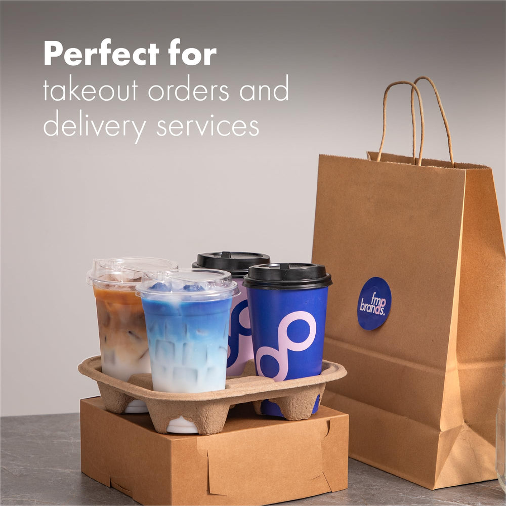 FMP Brands ideal for hot and cold beverages without spills during delivery.
