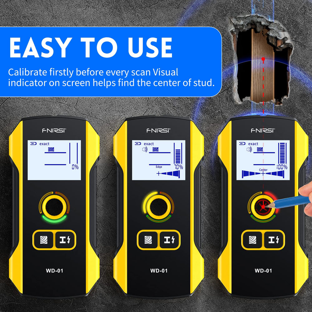 FNIRSI LCD and audio alerts indicate detected objects clearly.