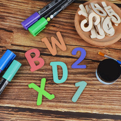 Focal20 numbers wooden set offers numeric options for personalized banners and events.