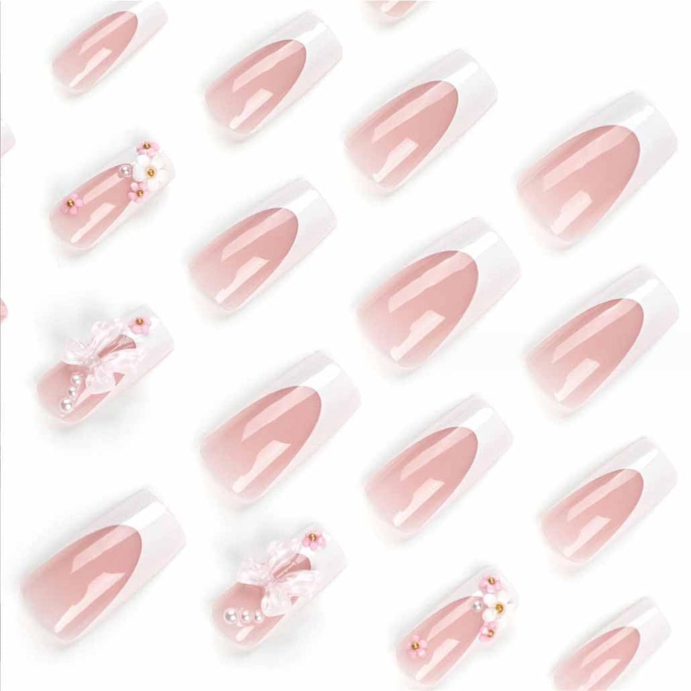 Foccna 24-piece kit with file for easy prep and shaping.