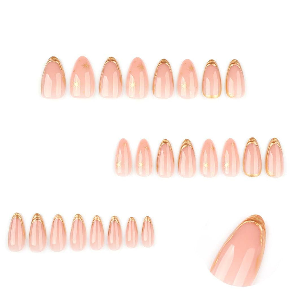 Foccna glossy full-cover nails with durable, salon-like finish for any occasion.