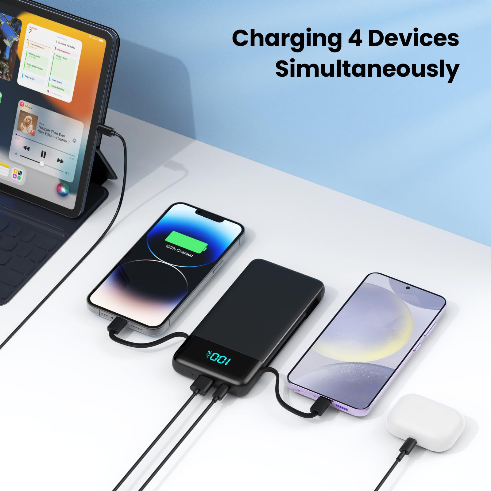 FOCHEW broad compatibility covers iPhone, Galaxy, Pixel and more.
