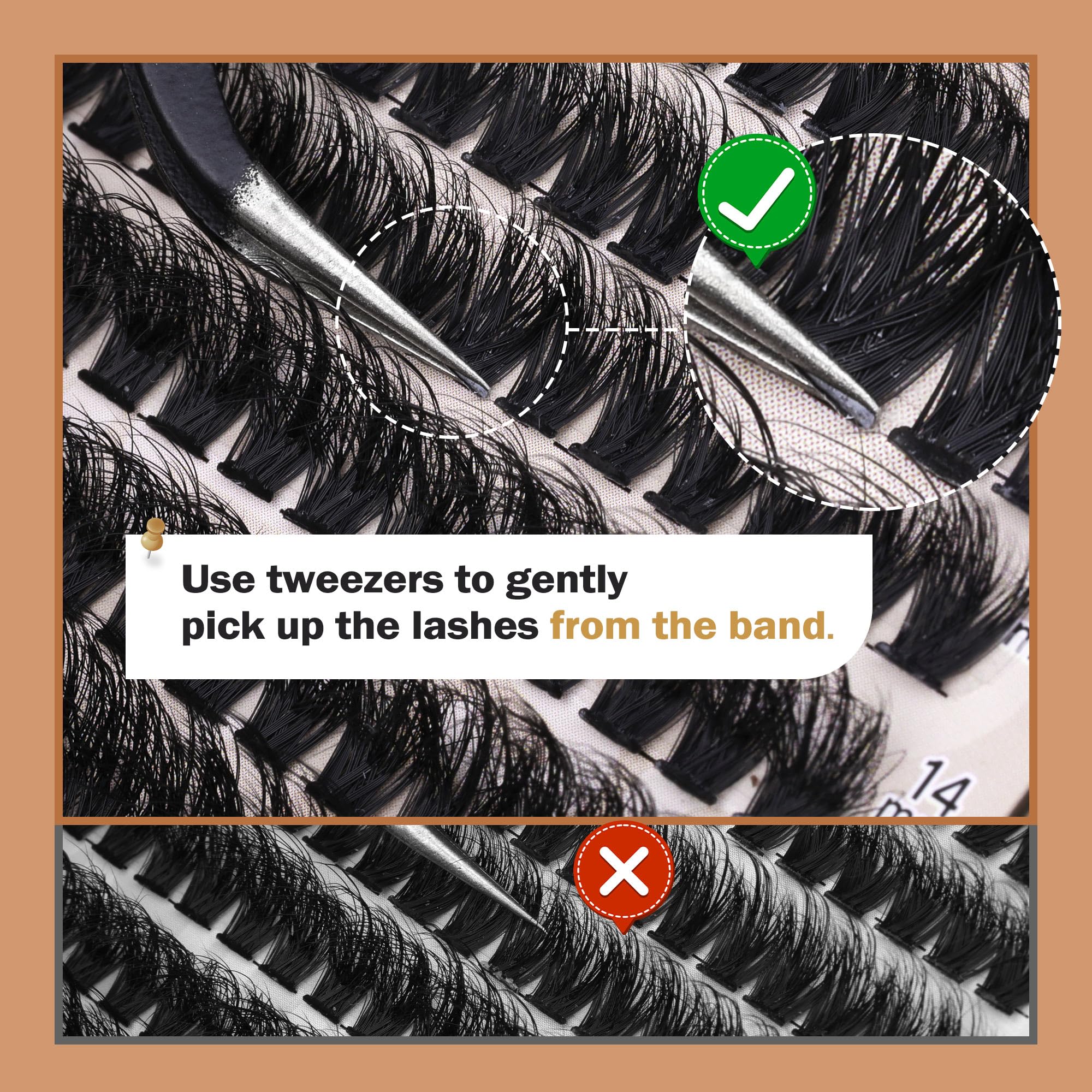 Focipeysa easy-apply lash kit supports beginner-friendly styling