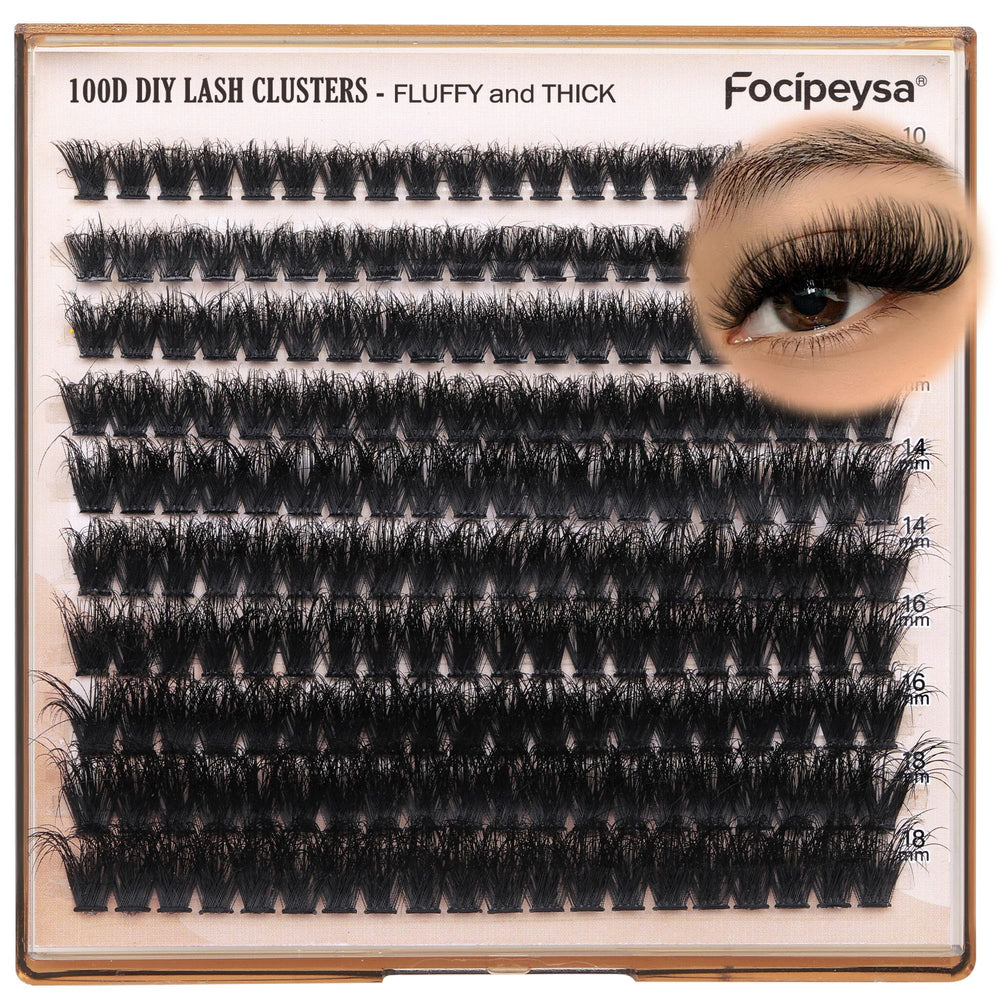 Focipeysa ready for any look with wispy, blendable clusters