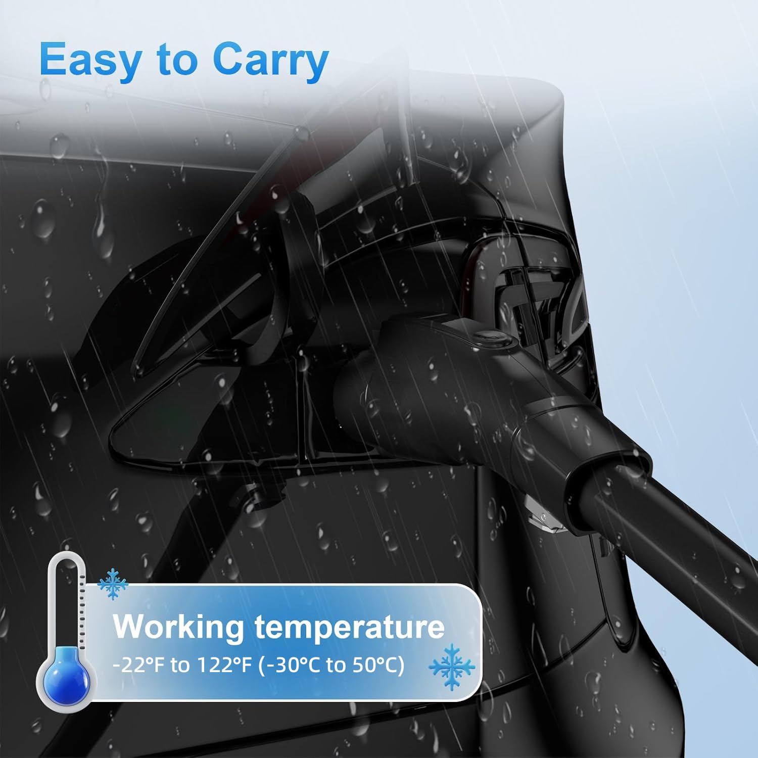 Supports Level 1 and Level 2 charging at home or work