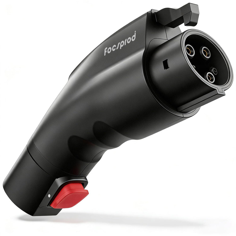 FOCSPROD Tesla to J1772 adapter enables 60A charging with Tesla connectors