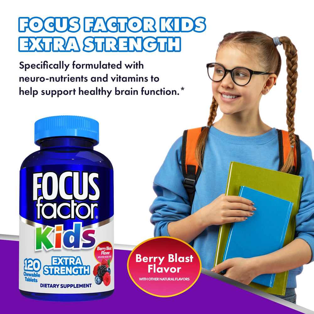 Focus Factor brand logo highlighting brand history.