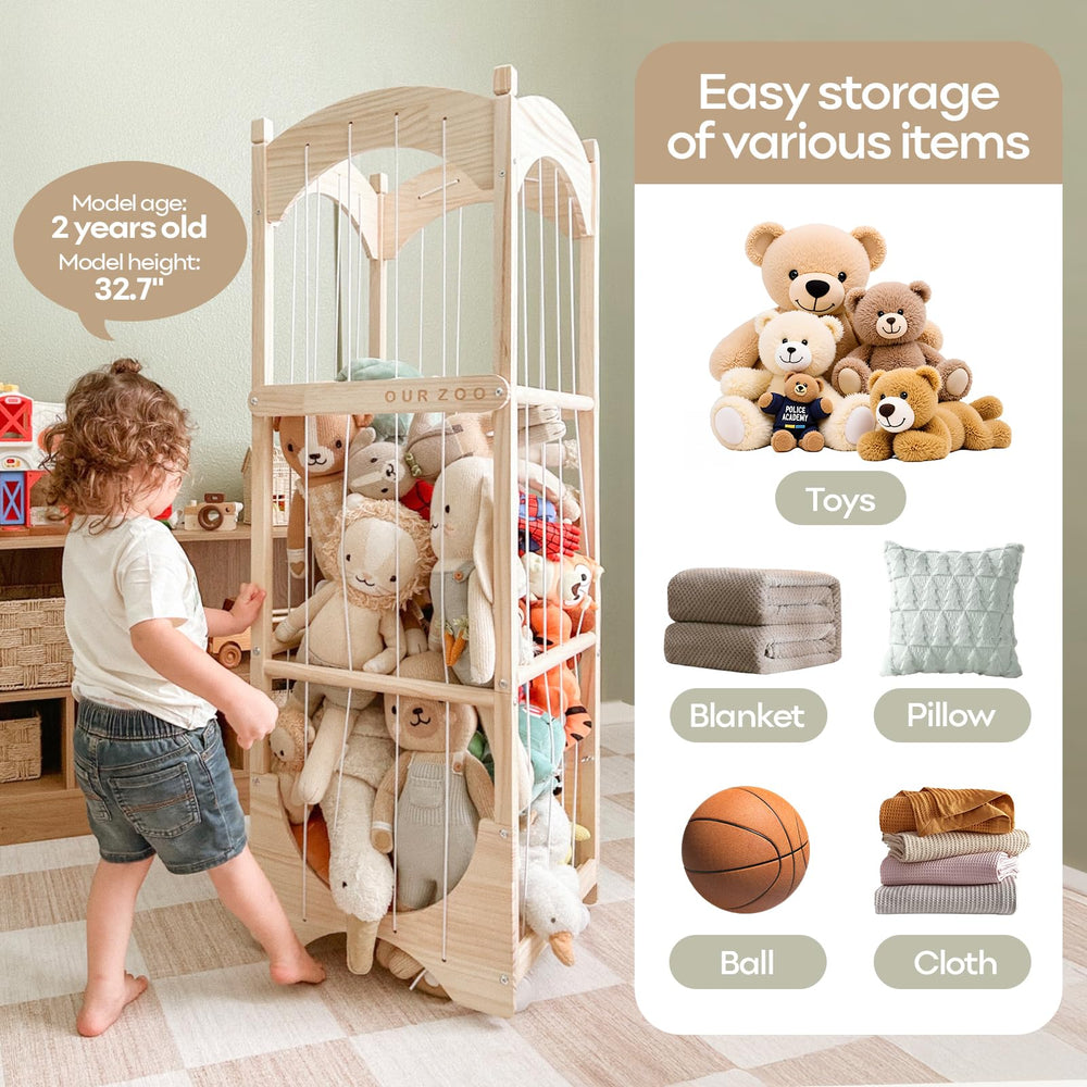Fodoss spacious toy storage fits in a kids room, keeping play areas tidy.