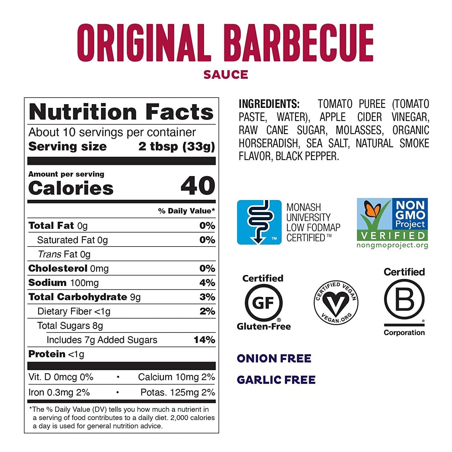 Fody Original BBQ Sauce glaze on ribs highlights smoky-sweet flavor without onions