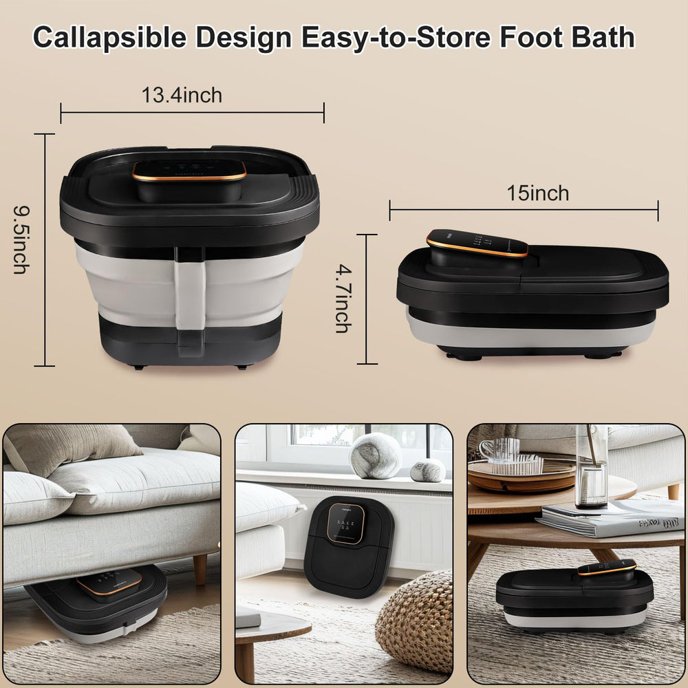 FOFOJÔY pedicure kit storage box keeps spa accessories organized.