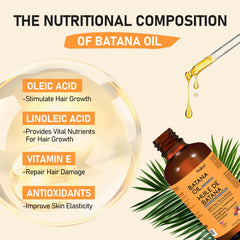 FOIKOO Batana Oil delivers shine and softness for smoother hair.