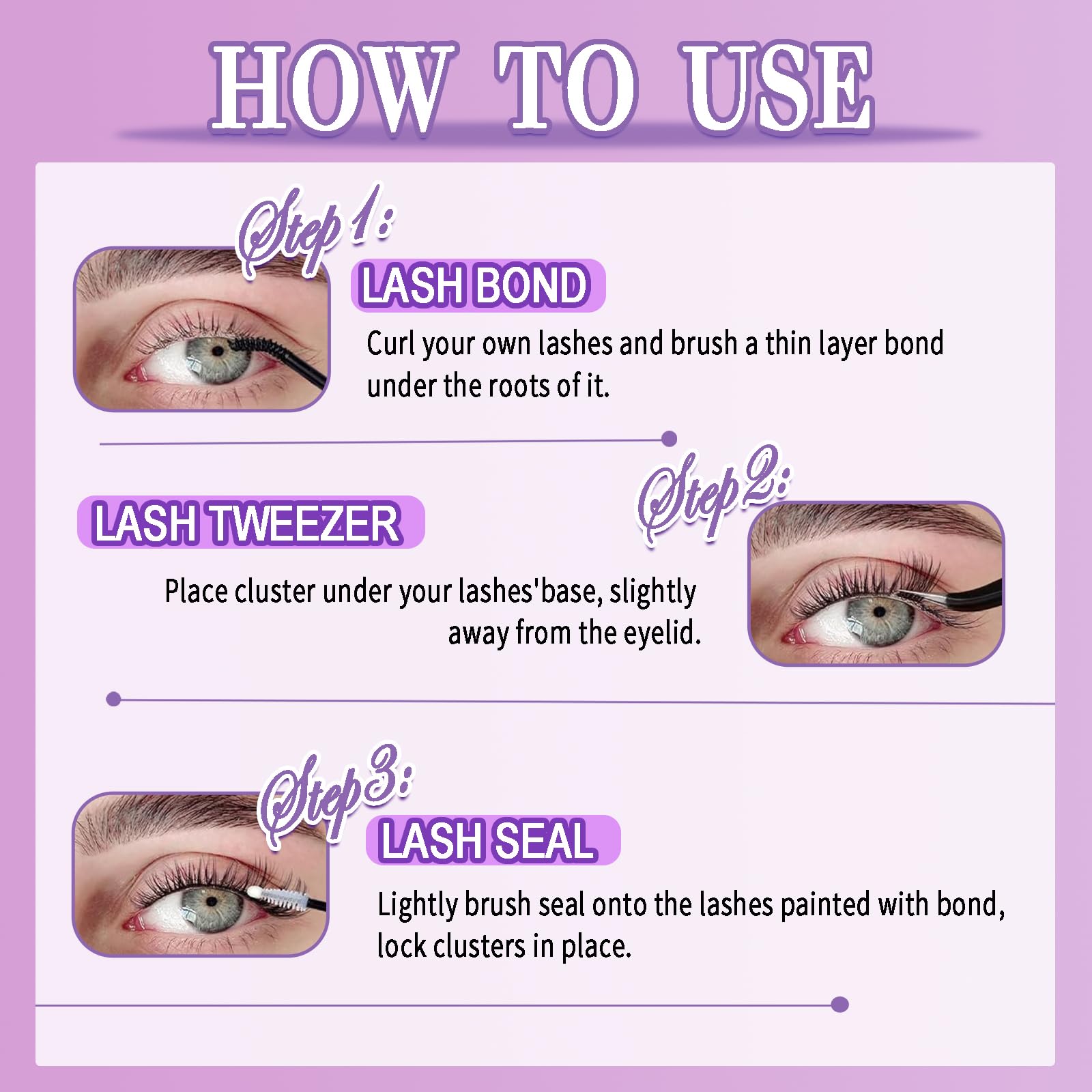 FOINEMYED at-home eyelash extension kit for DIY salon-grade results