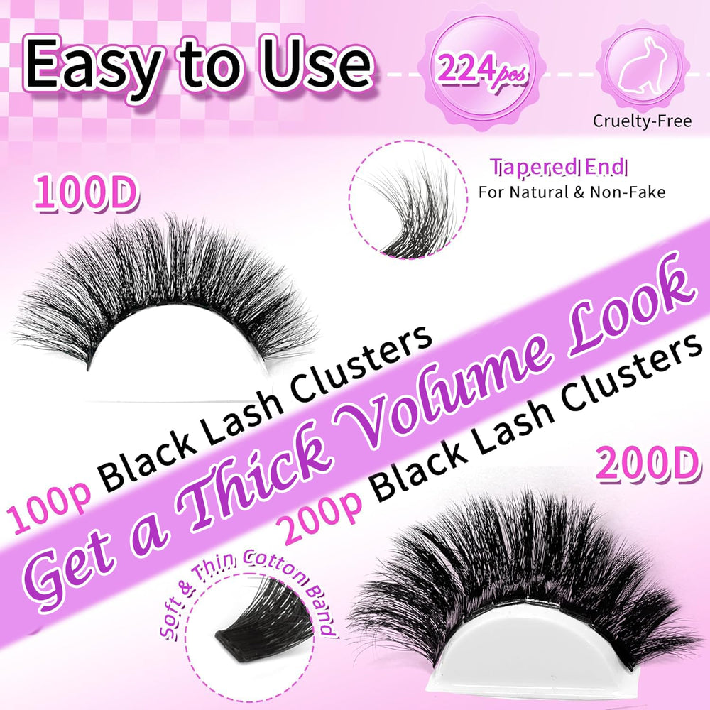 FOINEMYED six lengths 12–22mm enable versatile eye looks