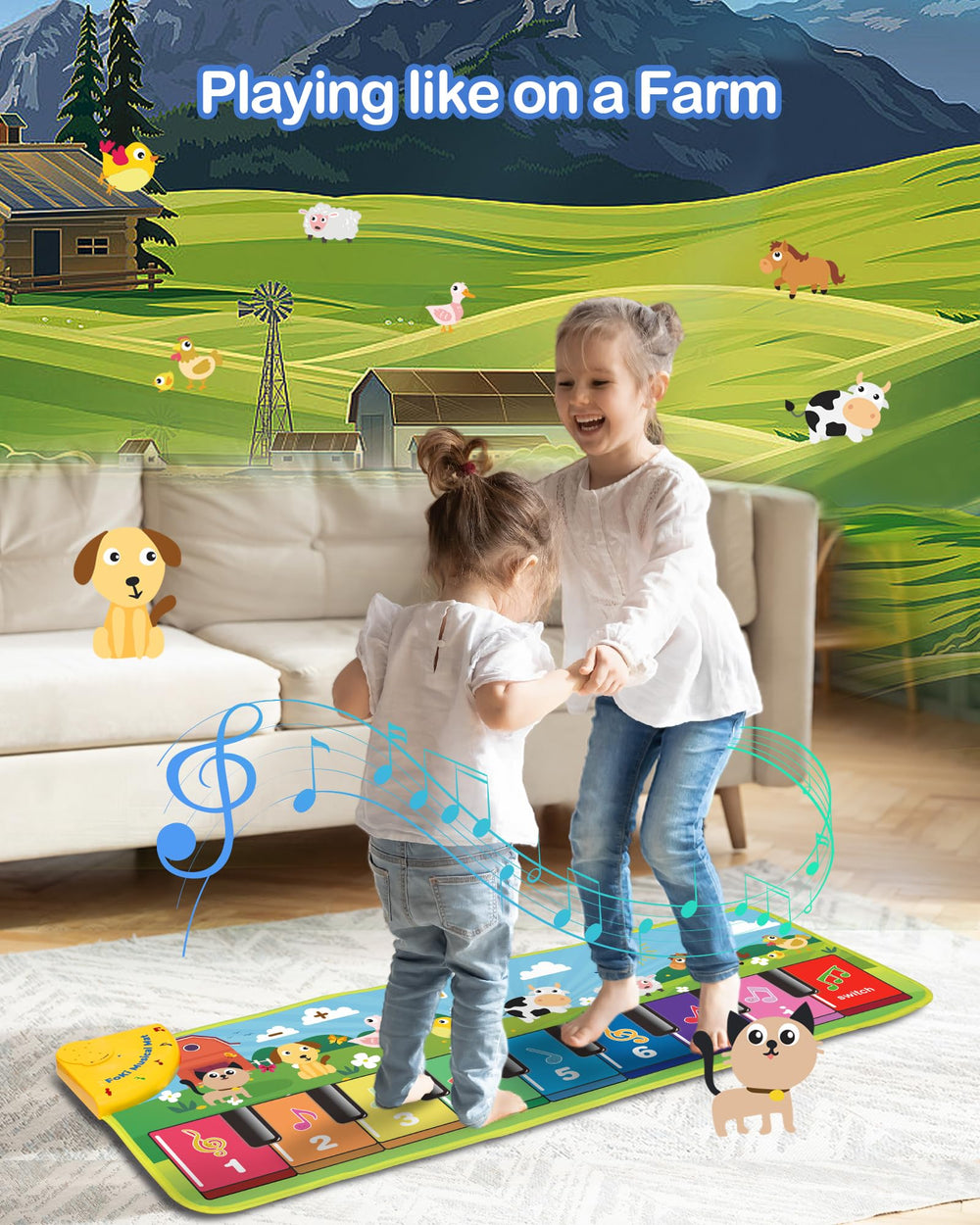 Foki anti-slip soft mat keeps little movers safe during play