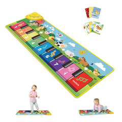 Foki floor piano mat for toddlers prompts dancing and musical exploration