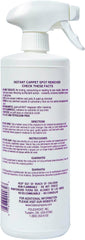 FOLEX spot remover spray demonstrating targeted application on stains