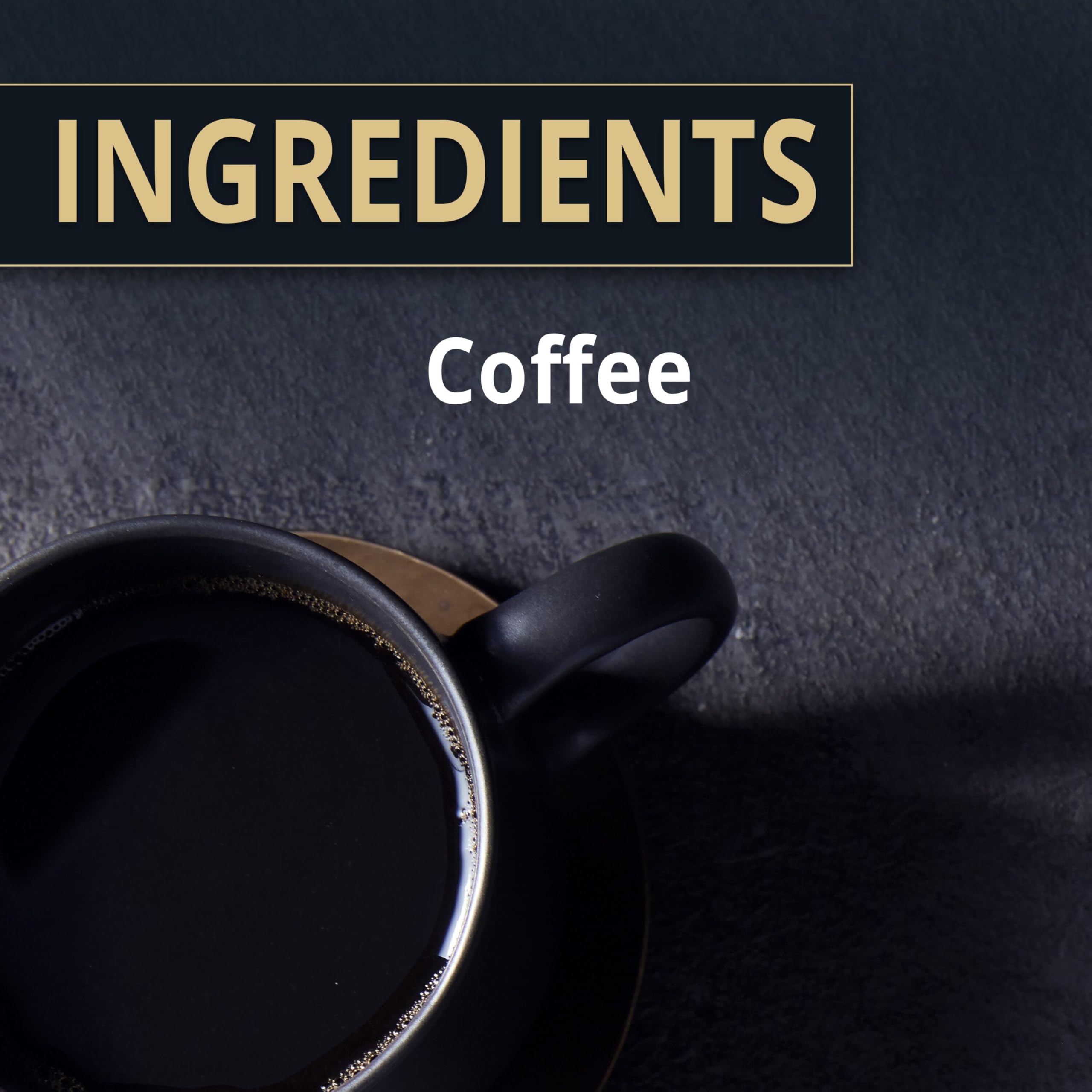 Folgers 1850 Black Gold brewed cup steaming inviting a confident morning.