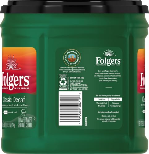 Folgers AromaSeal back label highlights freshness features.