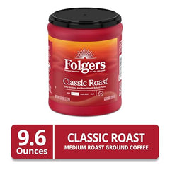 Folgers Classic Roast aroma pour-over highlights rich scent and balanced taste