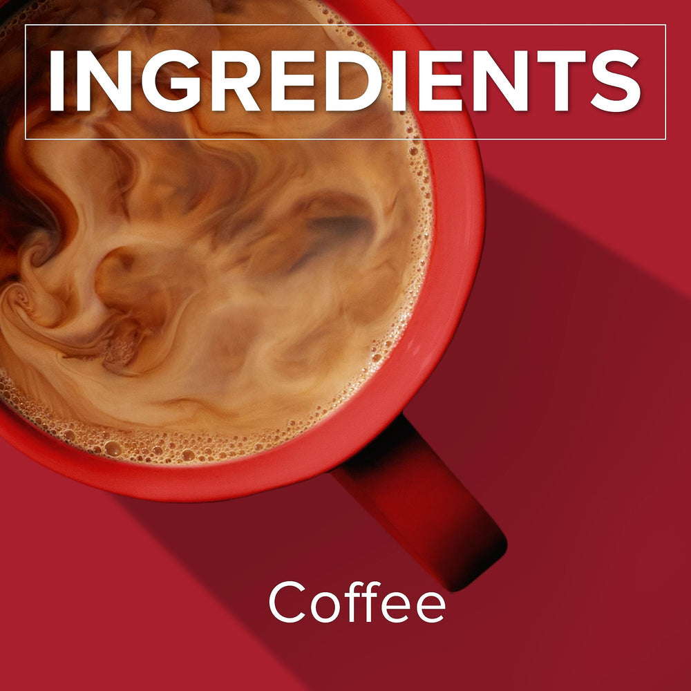 Folgers Classic Roast coffee brew steam evokes morning aroma and flavor