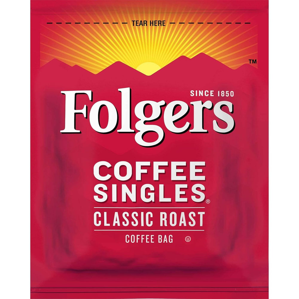 Folgers Coffee Singles aroma steam captures inviting scent for your morning.