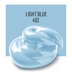 Light Blue FolkArt acrylic paint with matte finish on canvas projects