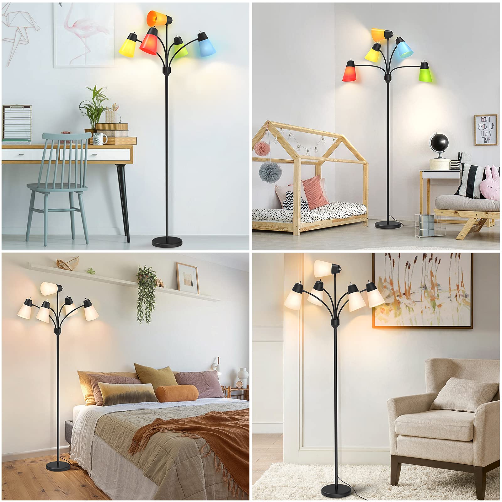 FOLKSMATE Medusa is compatible with smart bulbs for future automation.
