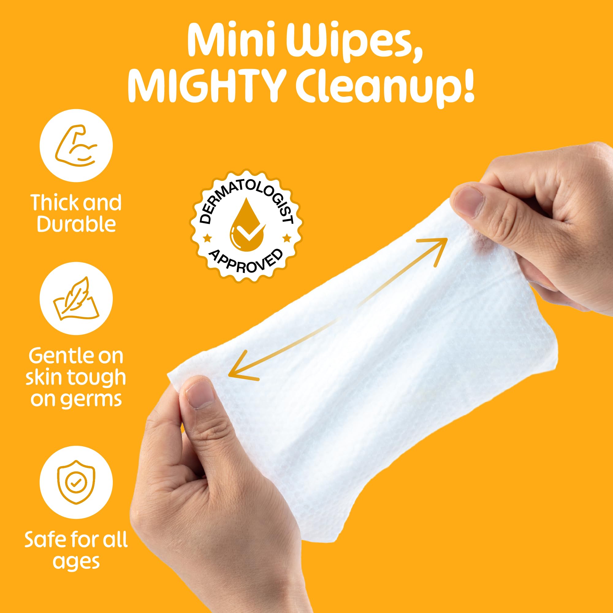 Fomin hypoallergenic wipes are gentle on sensitive skin and faces