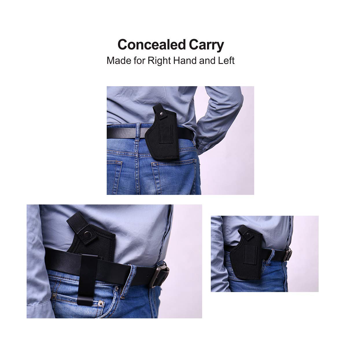 Fonrroni 1000D nylon holster demonstrates durable daily carry capability