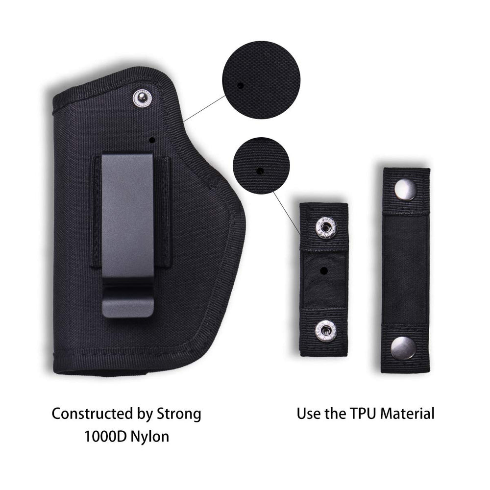 Fonrroni ambidextrous design supports both right and left-handed wear