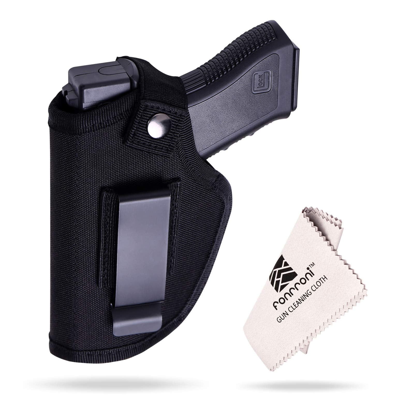 Fonrroni stitching ensures broader pistol compatibility and secure fit