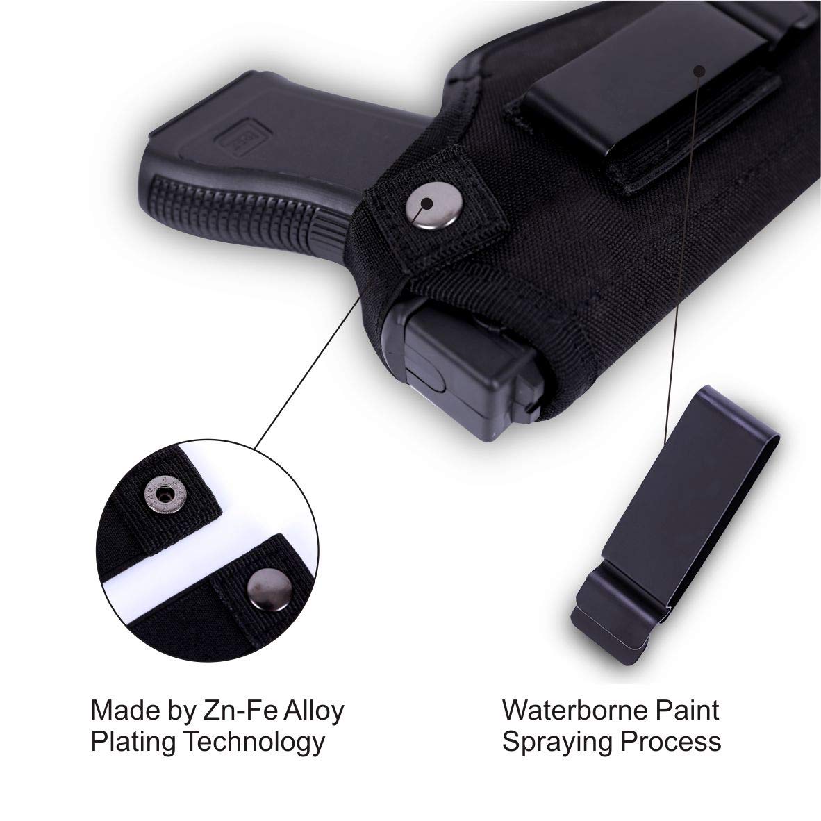 Fonrroni TPU elastic cord detail enables flexible retention during activity