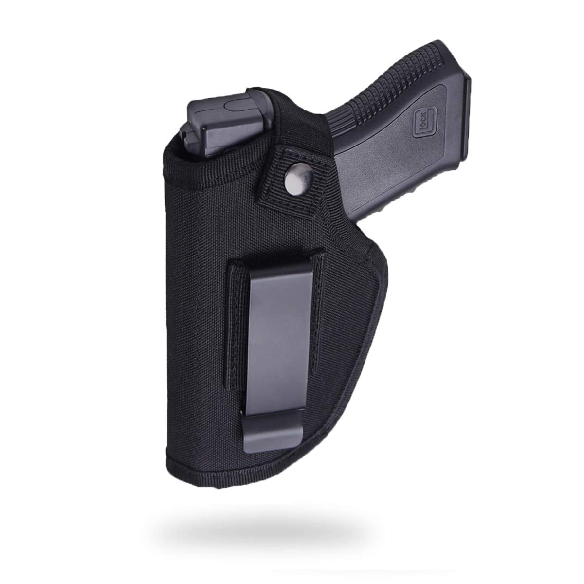 Fonrroni concealed carry holster clip view shows ambidextrous access for quick draws