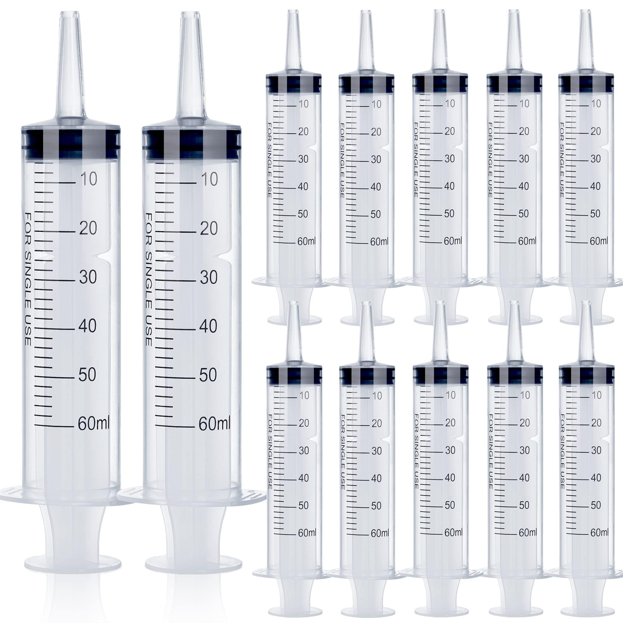 Foosi 60ml syringe pack with needle-free design for precise liquid dispensing