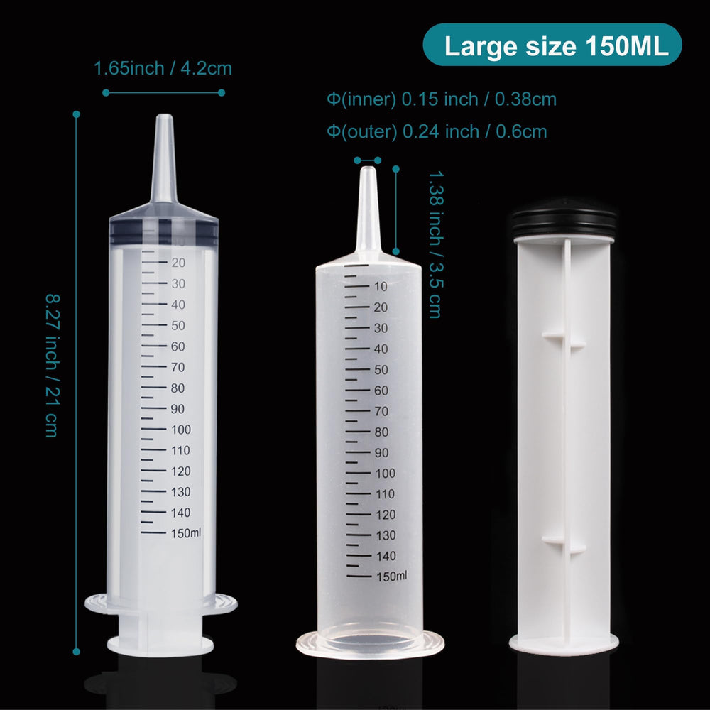 Foosi syringe with airtight plunger for precise dispensing