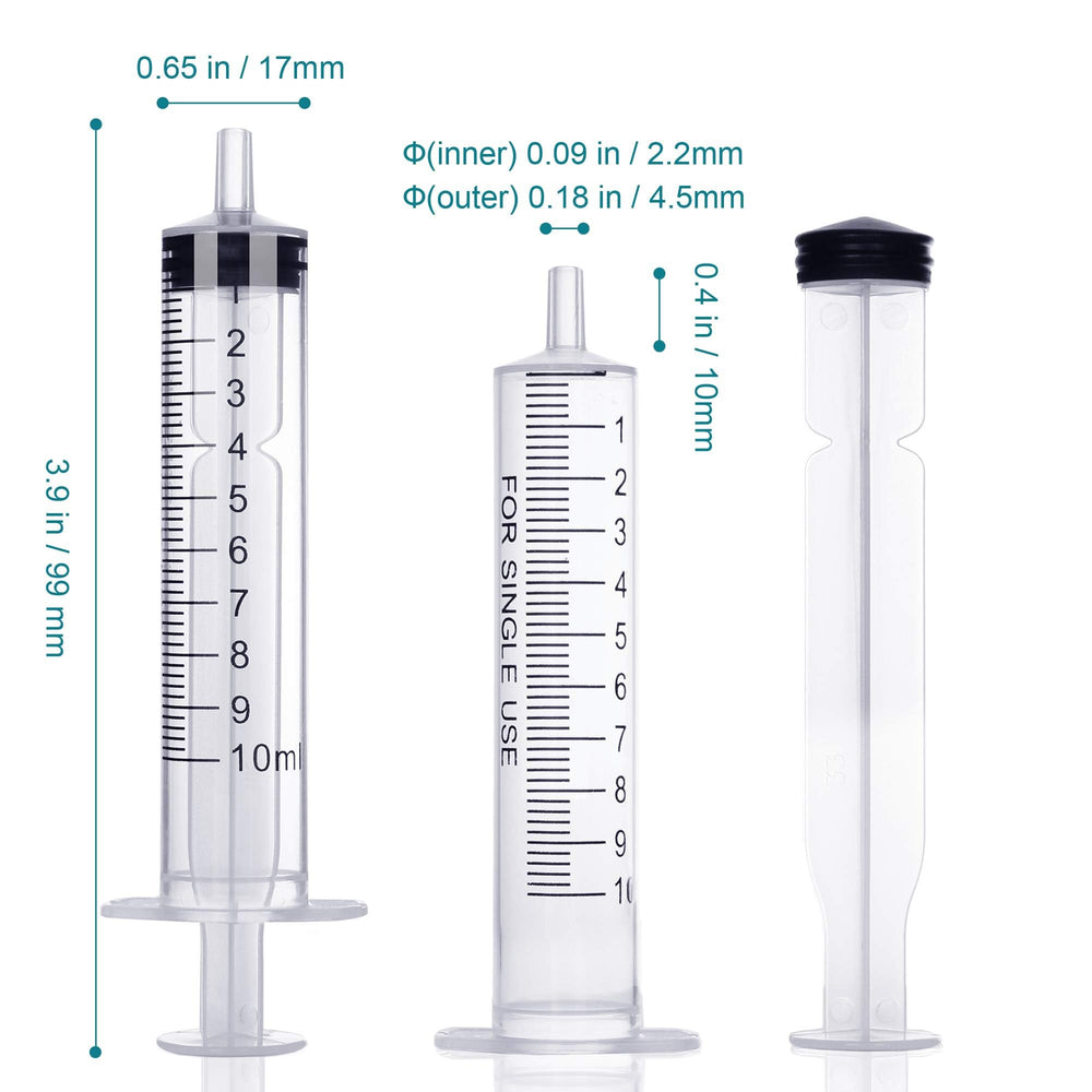 Foosi syringe in individually sterile packaging ensures cleanliness.
