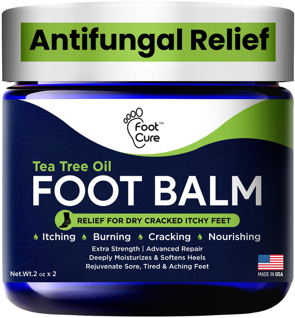 FOOT CURE antifungal cream tube for quick at-home relief and skin hydration