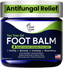 FOOT CURE antifungal cream tube for quick at-home relief and skin hydration