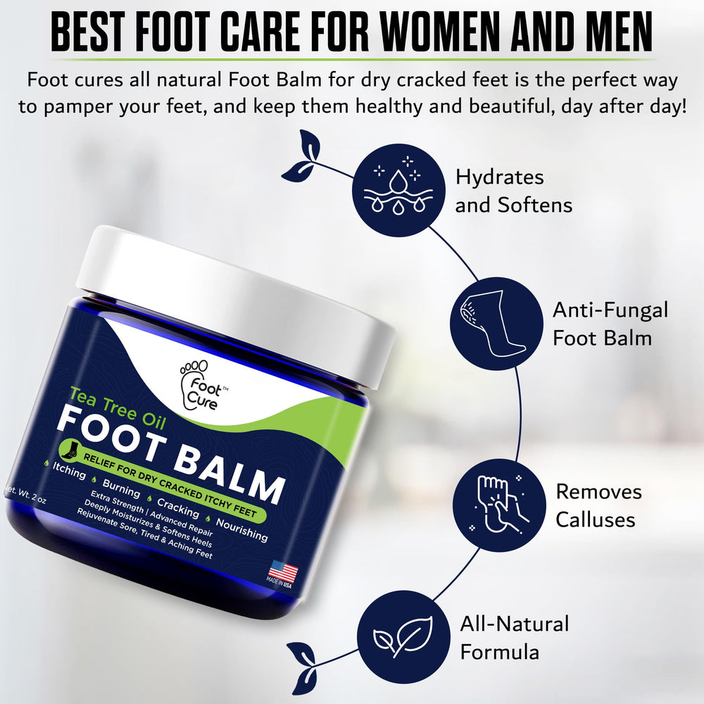 FOOT CURE relaxing foot spa scene communicates stress relief