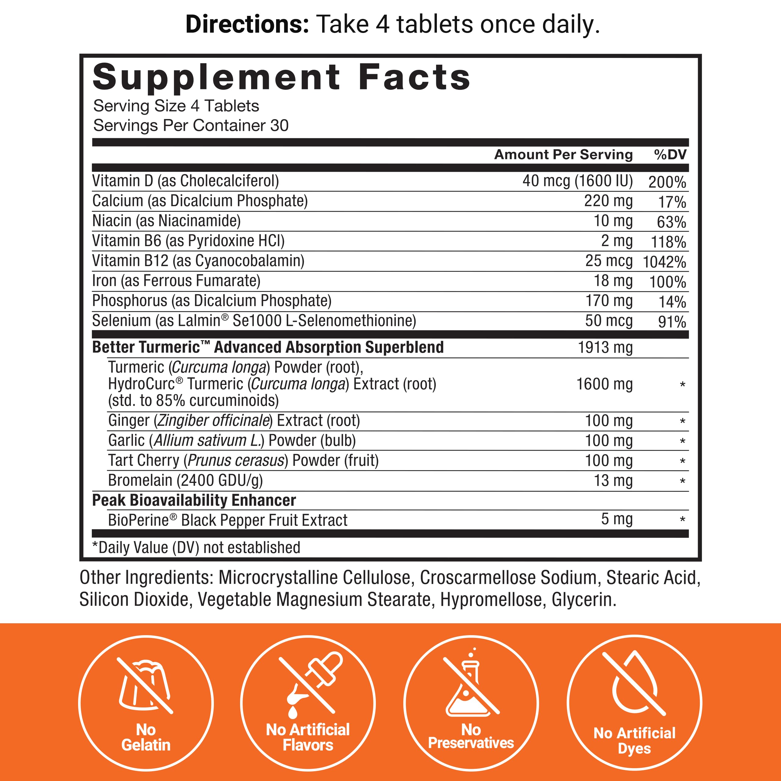 Force Factor Better Turmeric HydroCurc for superior bioavailability