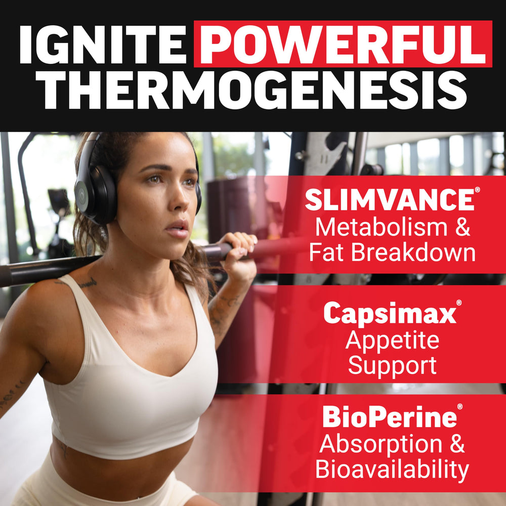 Force Factor LeanFire capsules closeup emphasizing thermogenic ingredients