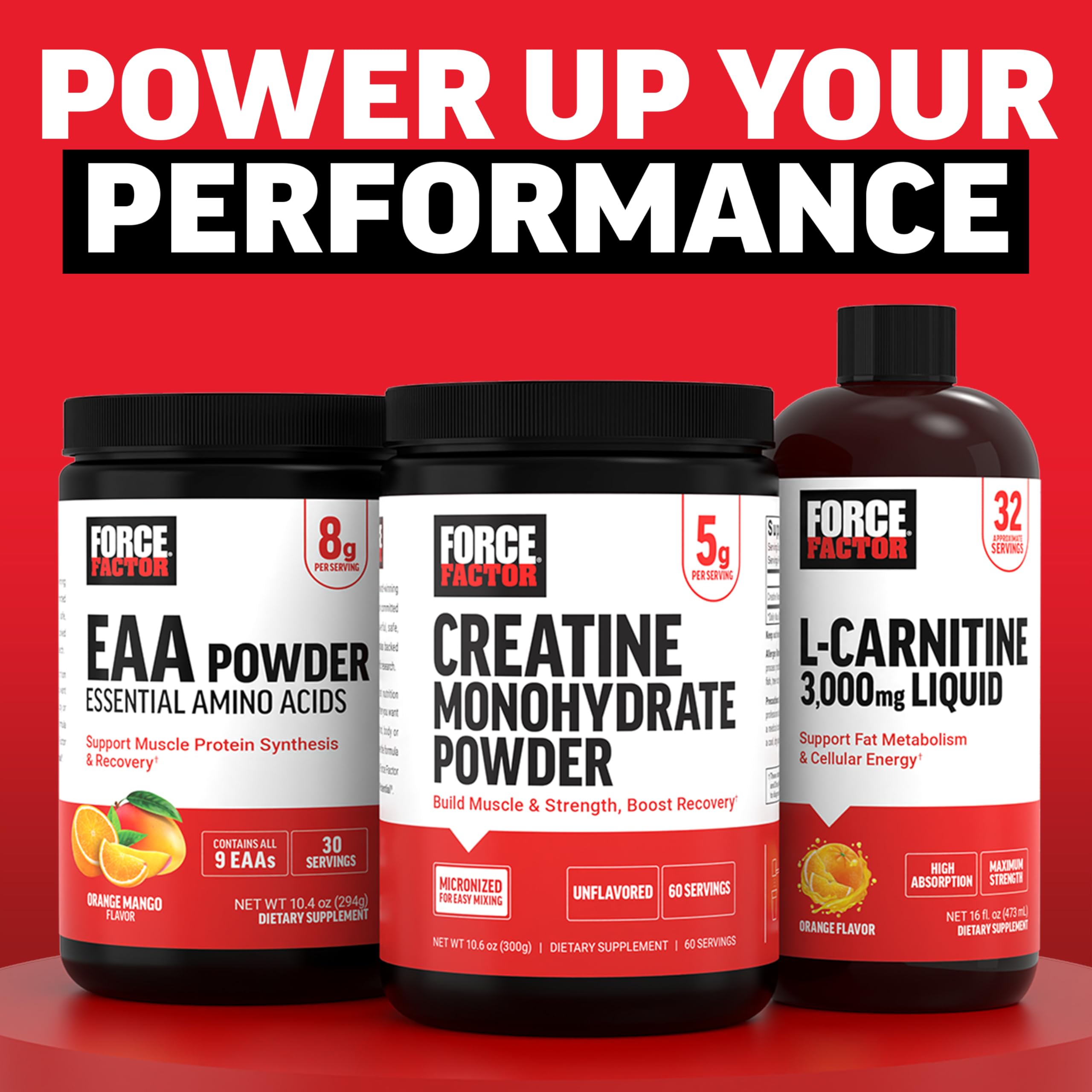 Force Factor LeanFire capsules in glass bottle ready for daily use