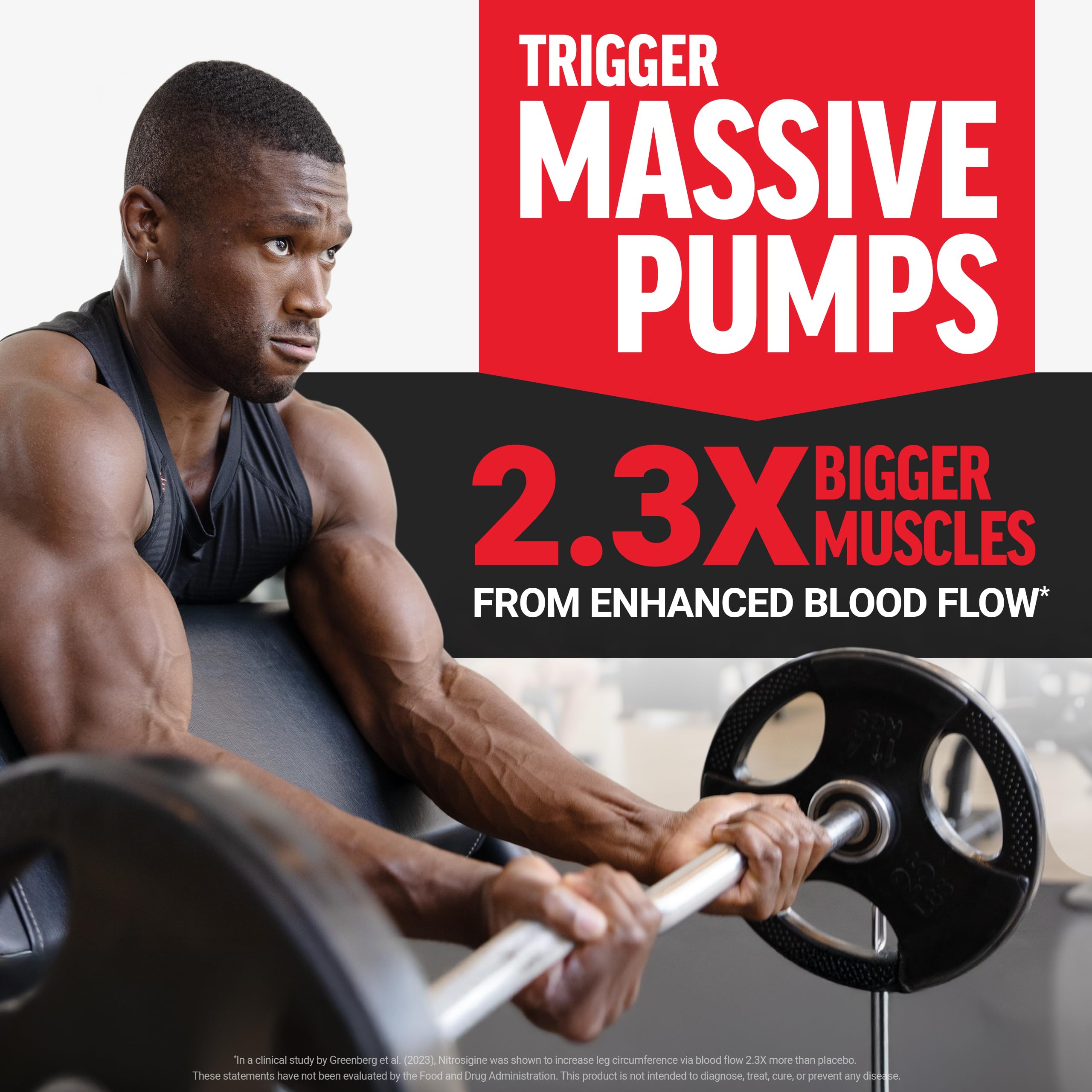 Force Factor Nitric Oxide Booster triple-action matrix illustration